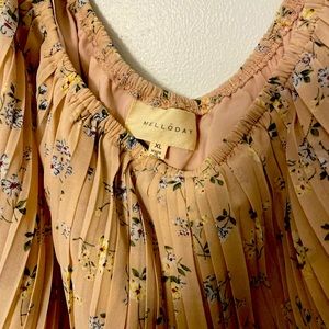 Off the shoulder dress